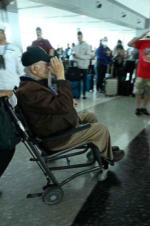 Honor Flight San Diego hosted 85 WWII, Korean, and Vietnam War Veterans